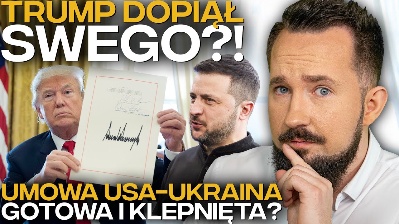 KONIEC WOJNY BLISKO? Umowa USA-UKRAINA czeka na PODPIS! #BizWeekExtra