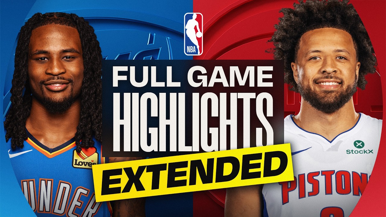 EXTENDED: THUNDER at PISTONS | FULL GAME HIGHLIGHTS | February 25, 2026