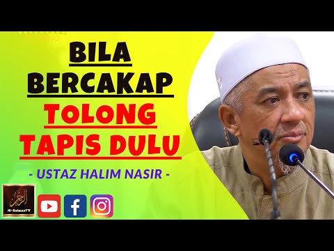 Ustaz Halim Nasir - BILA BERCAKAP TOLONG TAPIS DULU