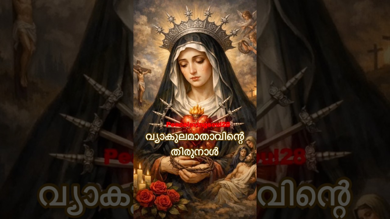 ✨വ്യാകുലമാതാവിന്റെ തിരുനാൾ✨