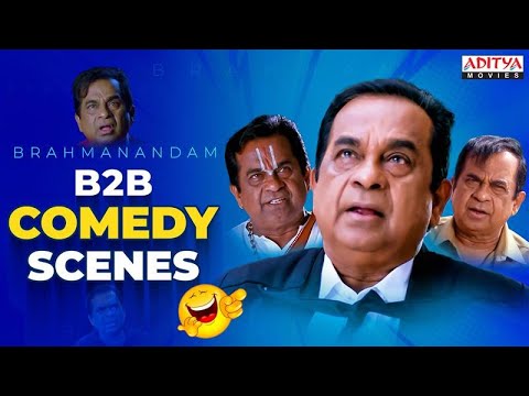 Brahmanandam B2B Comedy Scenes | Brahmi Comedy Scenes | Hindi Dubbed Movies | Aditya Movies