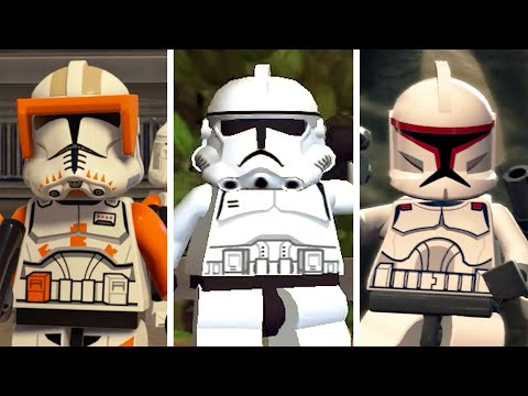 ALL Clone Moments in LEGO Star Wars Games
