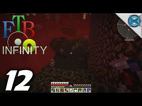 Minecraft FTB Infinity Gameplay / Let's Play (S-1) -Ep. 12- "Alumite Sword & Nether Battles"