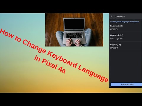 How to Change Keyboard Language in Pixel 4a