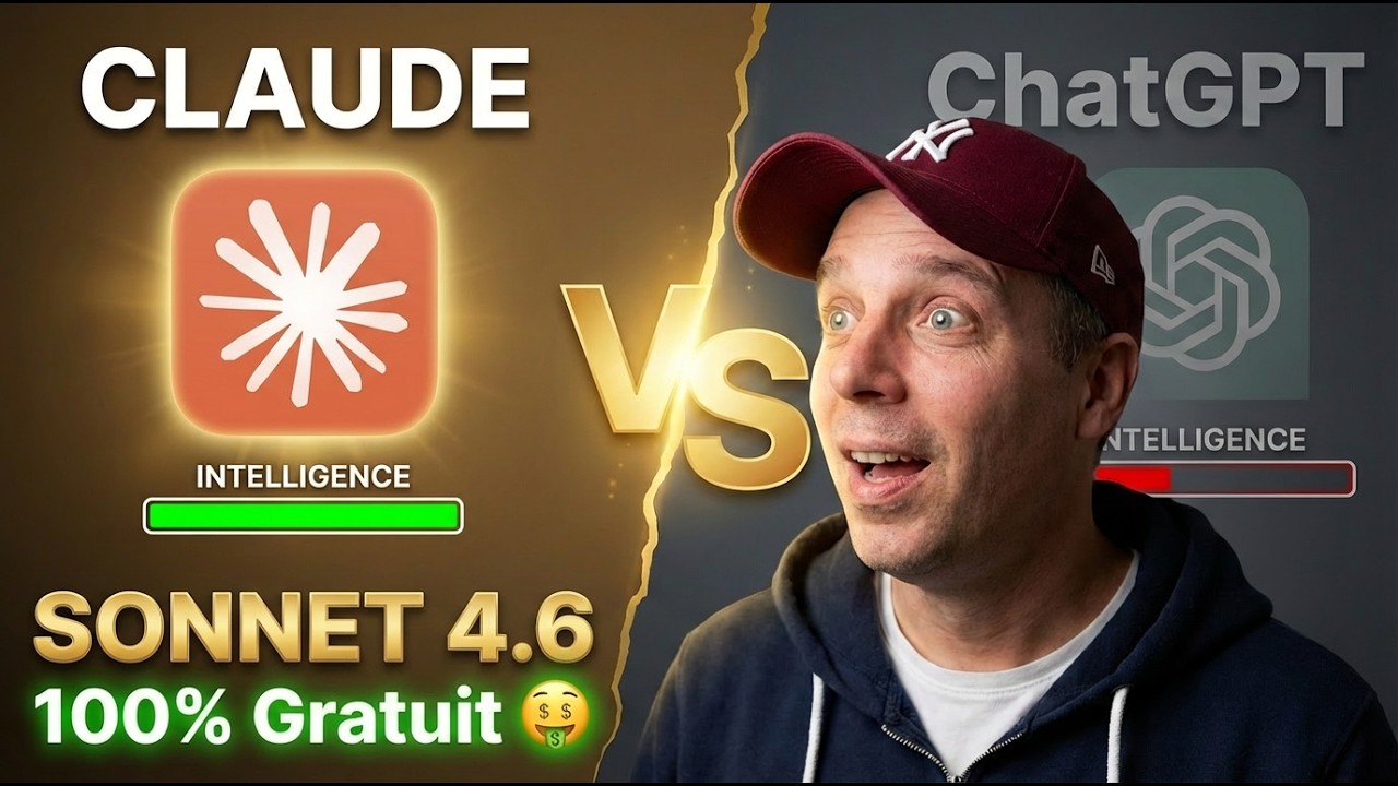 Claude Sonnet 4.6 - Pourquoi quitter ChatGPT - Vidéo complète