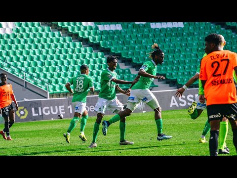 ASSE 1-1 Reims : le but de Charles Abi vu de la pelouse