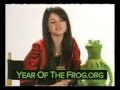Selena Gomez And Kermit Help Amphibians
