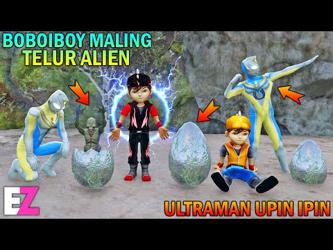 BOBOIBOY HALILINTAR MALING TELUR ALIEN, ULTRAMAN UPIN KAGET - GTA 5 BOCIL SULTAN