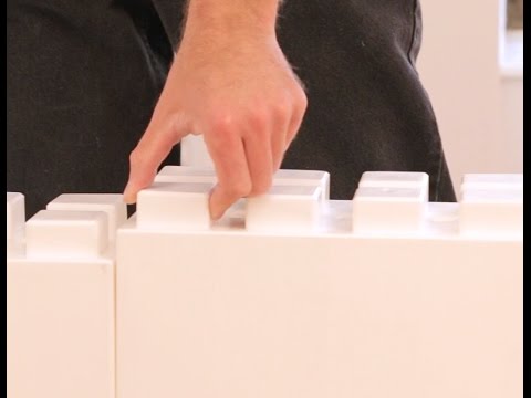 EverBlock Modular Wall System  - Building a Divider Wall