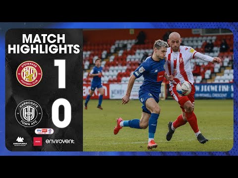 Stevenage 1-0 Harrogate Town Highlights