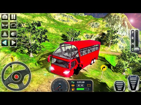 Offroad Coach Bus Driver 3D - Real Tourist Transport Simulator - Android GamePlay