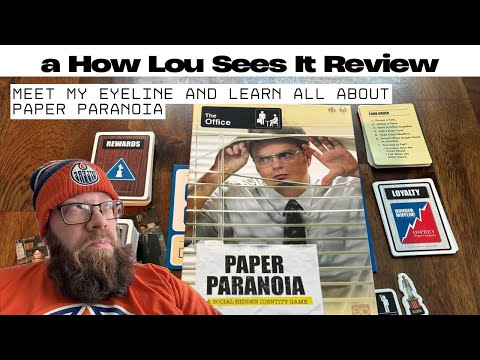 Paper Paranoia a How Lou Sees It Review