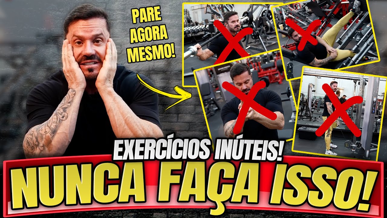 NUNCA FAÇA ISSO NA ACADEMIA! – MASTER CLASS RENATO CARIANI