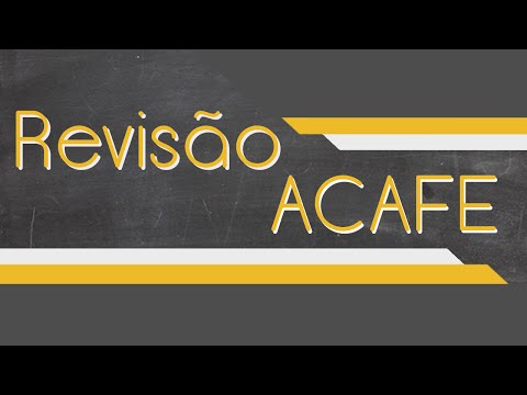 Divulgação da Revisão ACAFE