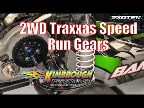 Kimbrough 48p Spur Gear Install for Traxxas 2WD - Bandit, Rustler, Slash, Stampede Speed Run Gear