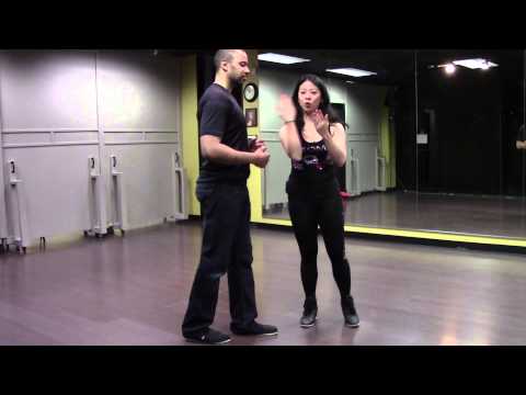 Kizomba Harmony Tutorial--The Kizomba Walk by Monica Kay  and Billy