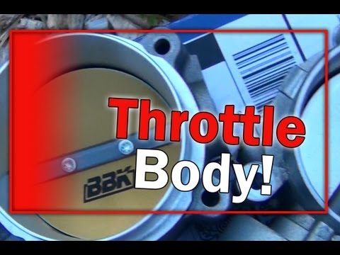 Mustang BBK 73mm Throttle Body Install