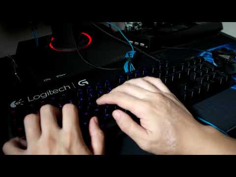 Logitech G512 Carbon Romer-G Tactile Sound Test
