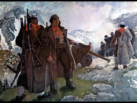 Malet me blerim mbuluar - Mountains Covered With Green (Albanian Partisan Song)