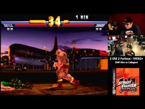 SFEX2+ @ 2 Old 2 Furious -  EMP Hiro (Chun-Li/Guile) vs Caliagent (Zangief)