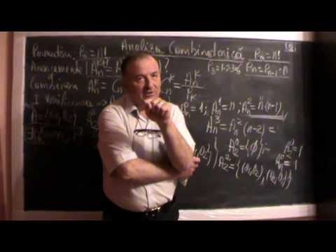 1. Lectia 100 - Demonstrarea formulelor pentru permutari, aranjamente si combinari 1/3