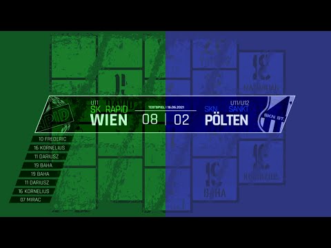 SK Rapid Wien U11 - Union SC Landhaus St.Pölten U12/U13 / 16.06.2021 / 8-2