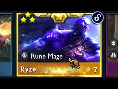 3 Star RYZE!... ⭐⭐⭐ 7 Cost | TFT Set 16