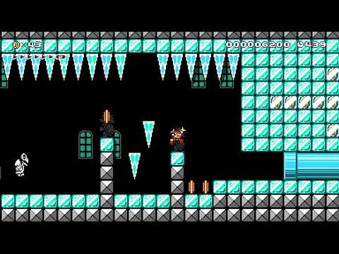 Ice Fortress by Simons 🍄 Super Mario Maker 2 🍄 No Commentary 1cd