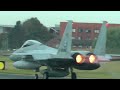 2 Japanese F15 S Depart RAF Coningsby 23 September 2025 With 2 German Typhoons To Laage In Germany