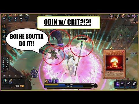 CRIT Odin is the new meta...CHANGE MY MIND!! Odin Arena Gameplay