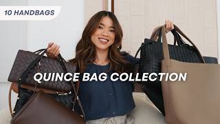 Reviewing 10 Quince bags! Leather toes, crossbody, and shoulder bags, The Best bags from Quince