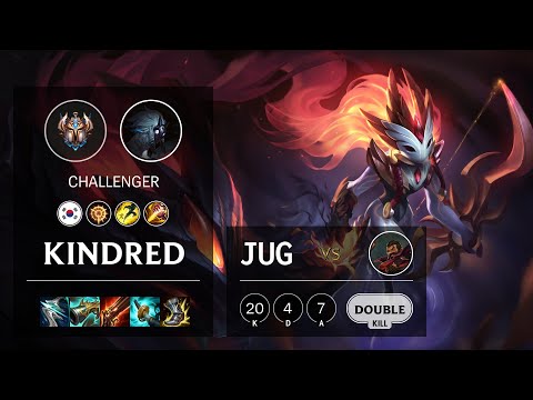Kindred Jungle vs Graves - KR Challenger Patch 11.24