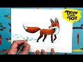 DrawWithRob 162 Realistic Fox