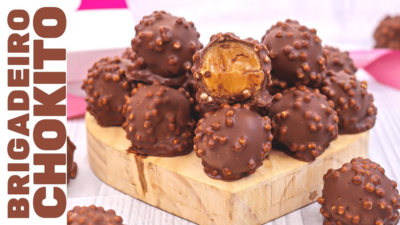 TODOS OS SEGREDOS DO BRIGADEIRO CHOKITO! | Delicioso, fácil e prático pra você SURPREENDER!