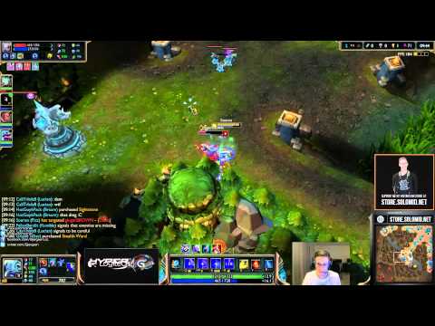 TSM Bjergsen Fizz vs Diana [Challenger Ranked solo queue mid]