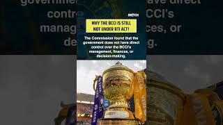 Why the BCCI Is Not Under the RTI Act and Why the CIC’s Decision Has Sparked Fresh Debate!