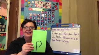 Tuesday, April 7, Literacy Video