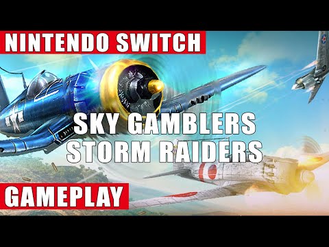 Sky Gamblers: Storm Raiders Nintendo Switch Gameplay - YouTube