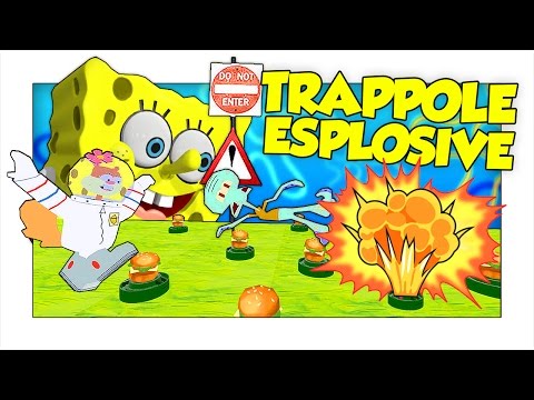 CORSA AD OSTACOLI FRA LE TRAPPOLE DI SPONGEBOB! - GMOD ITA w/ Two Players One Console