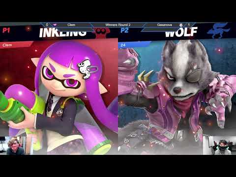BOWU x SSBE #33 - Winners Round 2 - Clem (Inkling) vs Gasanova (Wolf)