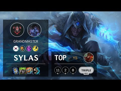 Sylas Top vs Wukong - KR Grandmaster Patch 10.11
