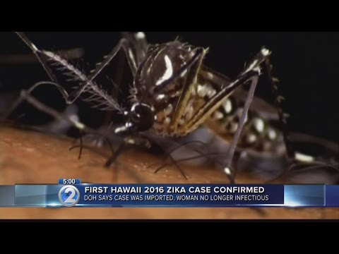 Health department confirms Hawaii's first imported Zika case of 2016