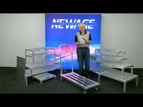 New Age 6004 Dunnage Rack, All Welded Aluminum Construction