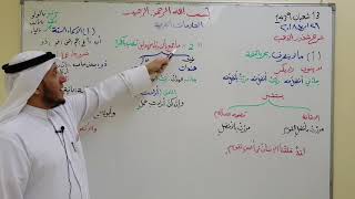 صورة شرح شذور الذهب ( العلامات الفرعية-أ-)5