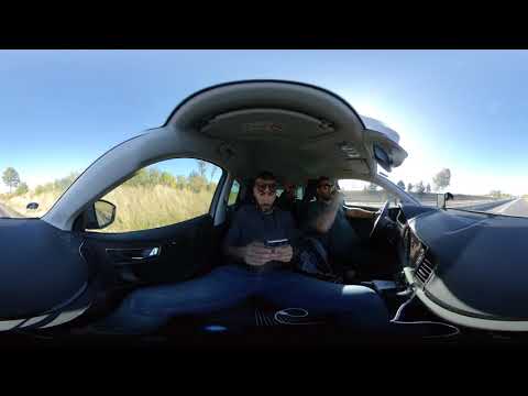[360] [5.7K] Roadtrip from Brno to Prague, Cezch Republic on D1 Highway