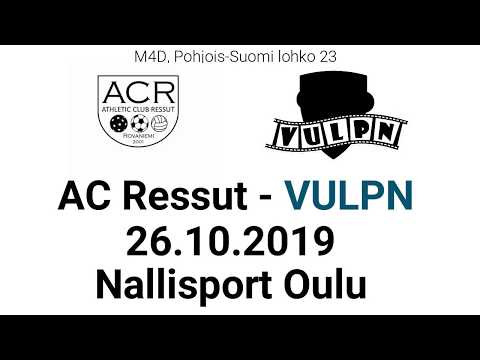 Maalikooste: AC Ressut - VULPN  M4D (26.10.2019)
