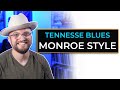 Tennessee Blues // Bill Monroe Melody // Mandolin Lesson