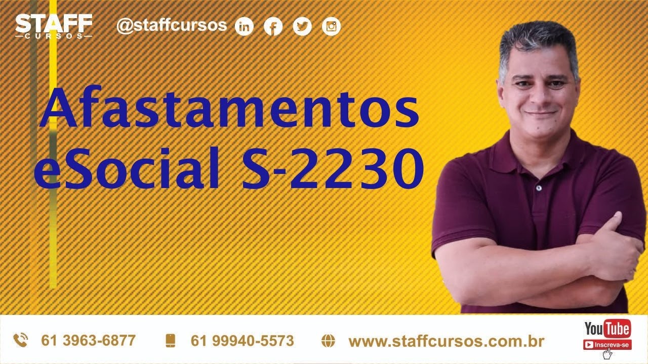 Envio de Afastamentos ao eSocial  - S2230 | Procedimentos