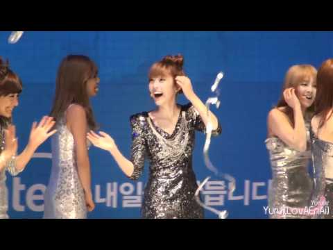 [Fancam] SNSD :: 110118 Intel - logo song live [Jessica] by Yurui(LovAEnAi)