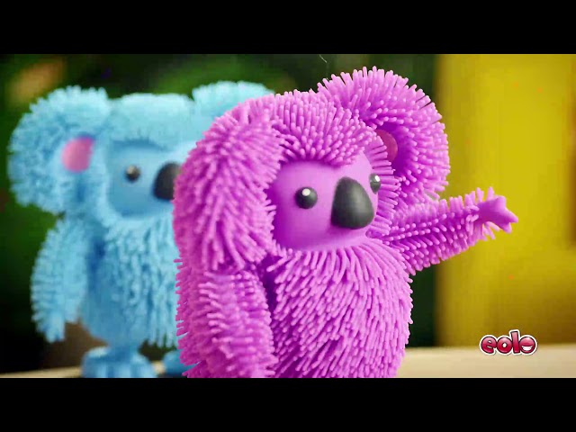 Интерактивная игрушка Jiggly Pup - Зажигательная коала (фиолетовая)